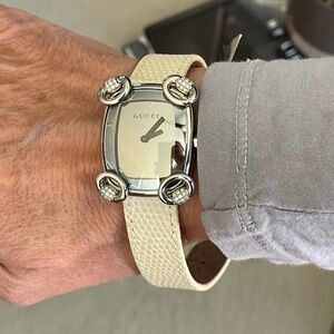 NWT Gucci Horsebit Watch with Diamonds